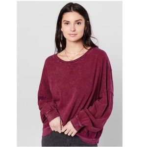 NWT free people sweet Myrtle top